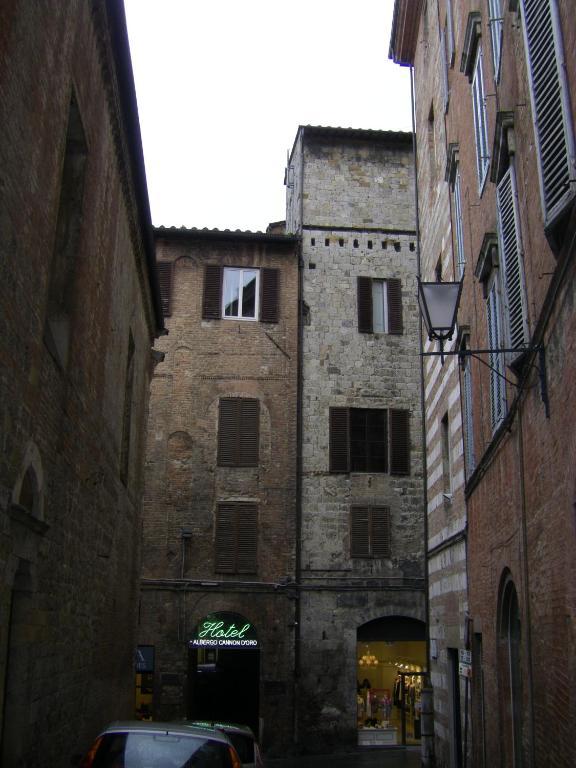 Albergo Cannon d'Oro Siena Esterno foto