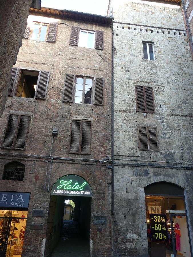 Albergo Cannon d'Oro Siena Esterno foto